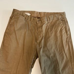 Ledbury Richmond Chino 34 waist 32 inseam color Otto Brown
